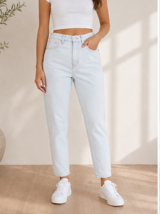 wild fable Denim - Wild Fable High-Rise Tapered Jeans – Women’s Size 2 / 28” Inseam